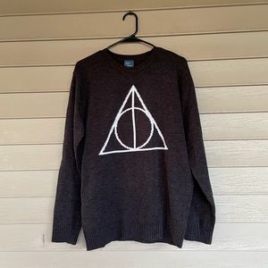 Harry Potter Deathly Hallows Sweater M